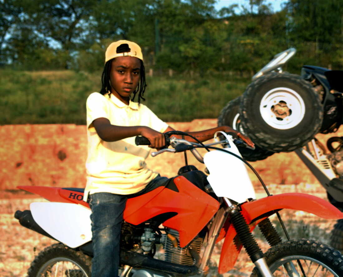 Little kids riding discount motorcycles