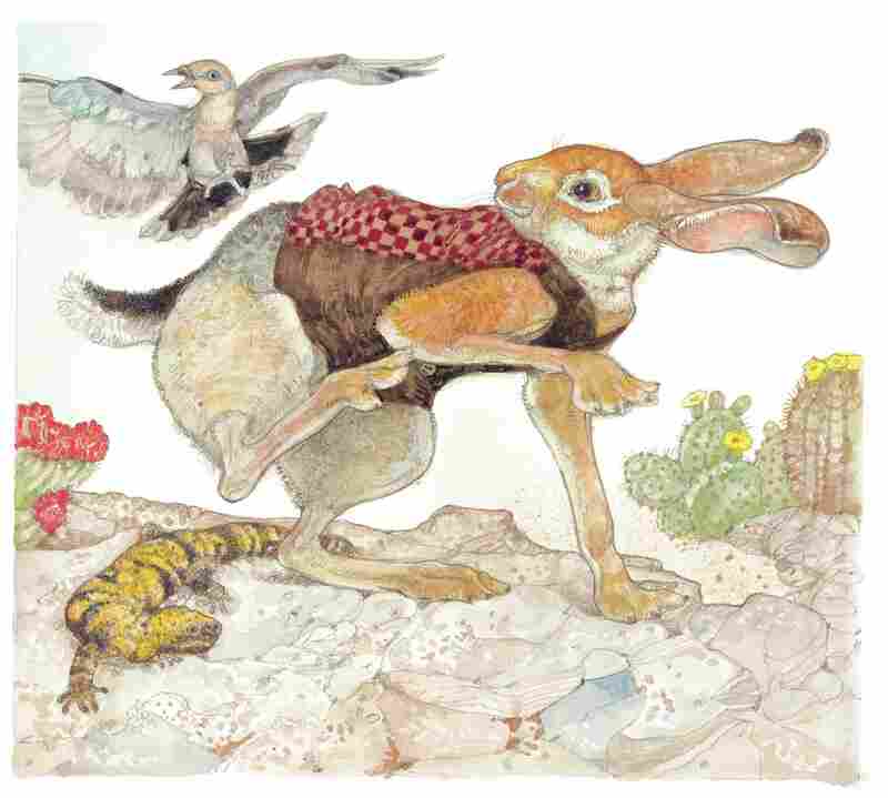 Excerpted from The Tortoise & The Hare by Jerry Pinkney. Copyright 2013 by Pinkney. Excerpted by permission of Little, Brown Books for Young Readers.