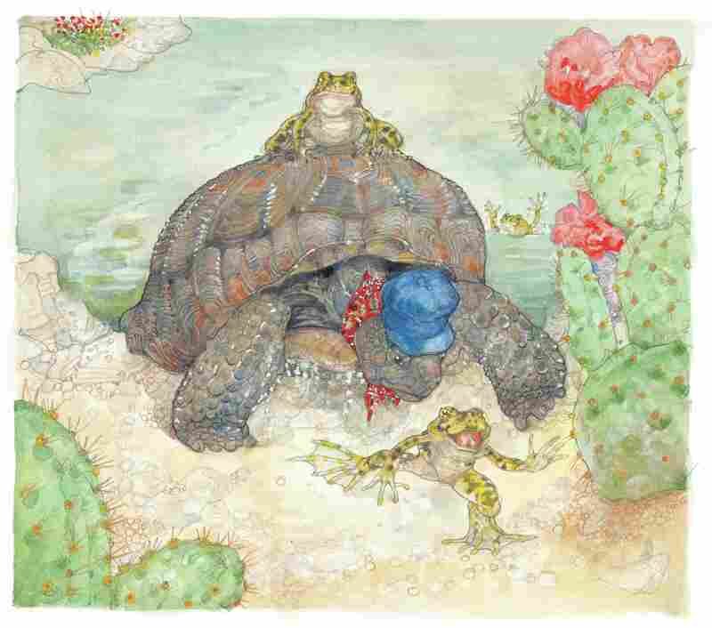 Excerpted from The Tortoise & The Hare by Jerry Pinkney. Copyright 2013 by Pinkney. Excerpted by permission of Little, Brown Books for Young Readers.