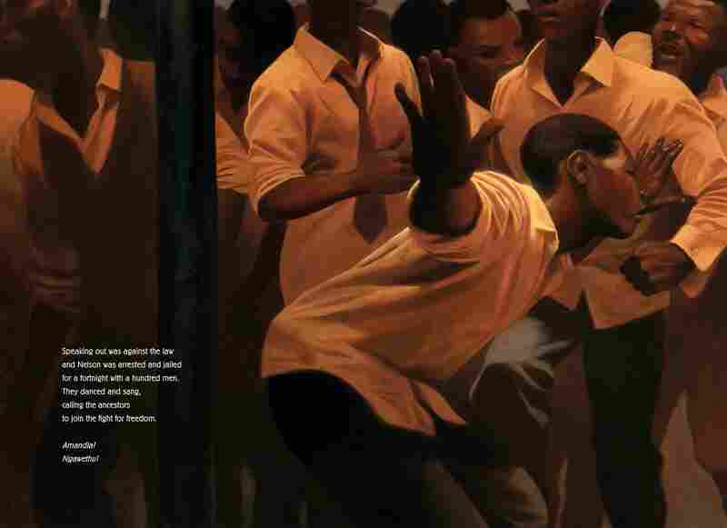 Excerpted from Nelson Mandela by Kadir Nelson. Copyright 2013 by Kadir Nelson. Excerpted by permission of HarperCollins Children's Books.