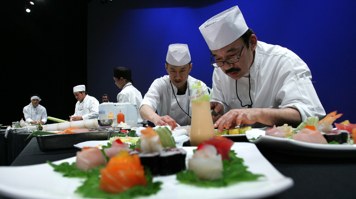 Sushi Chefs Aren't Feeling California's New Glove Law The Salt NPR