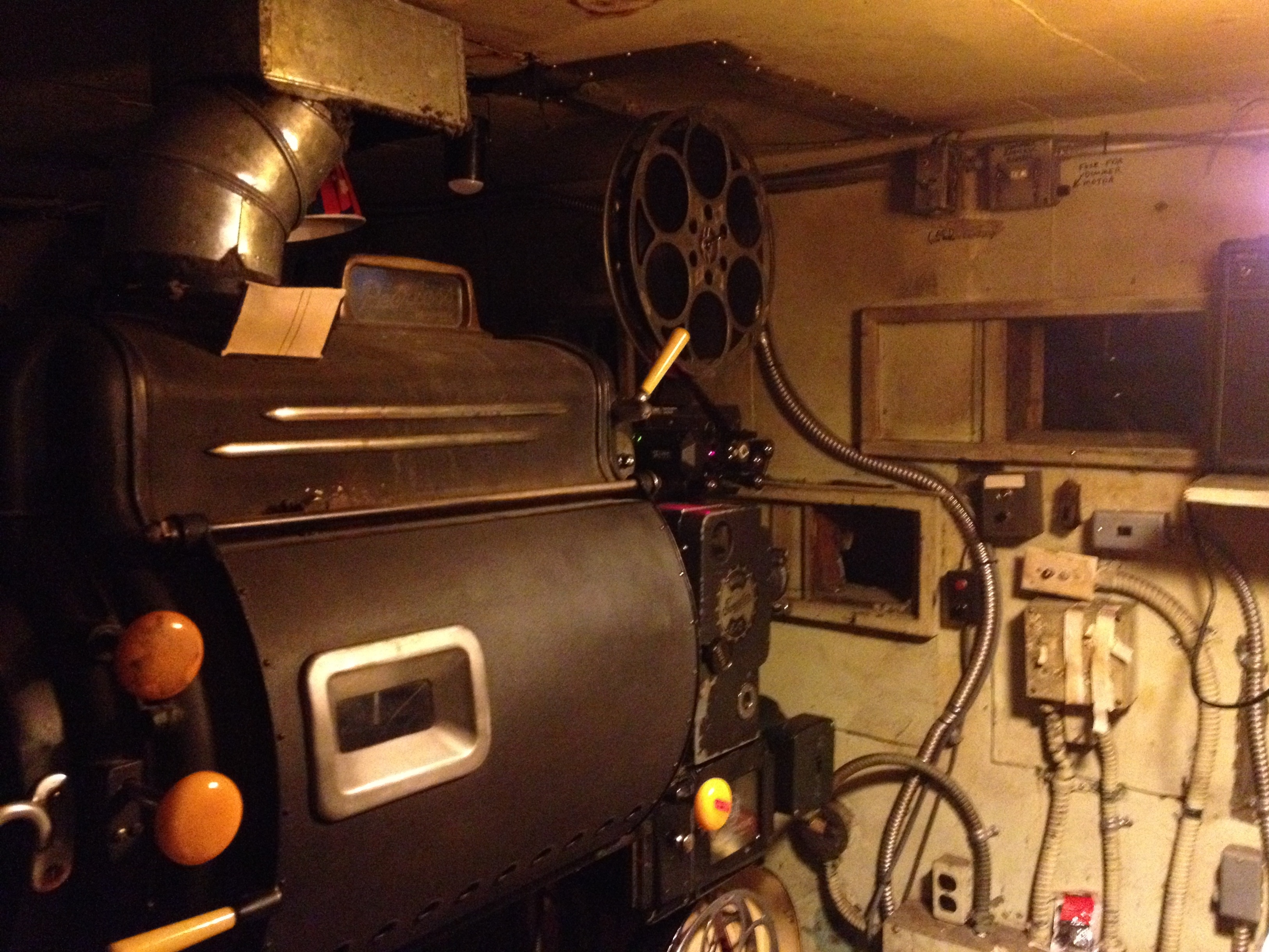 The Roxie Theater in San Francisco still has two 35 millimeter projectors, but the switch to digital is inevitable. (NPR)