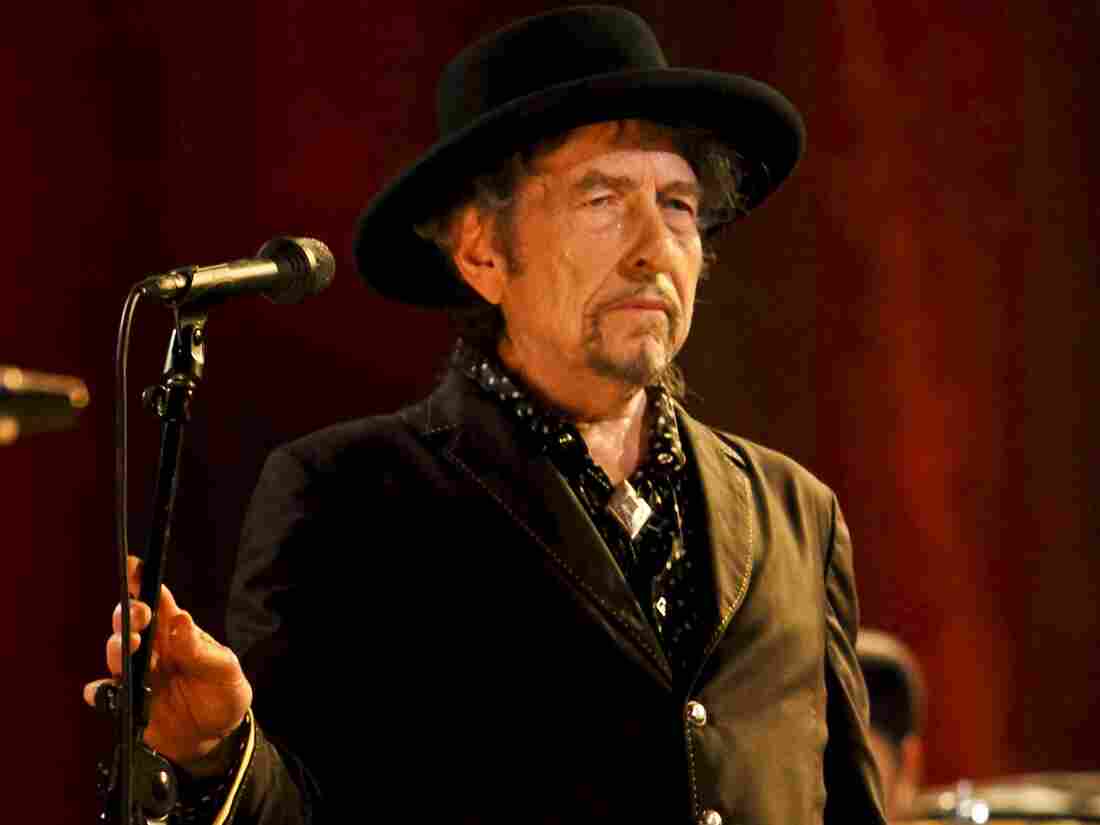 Bob Dylan performing live in 2011.