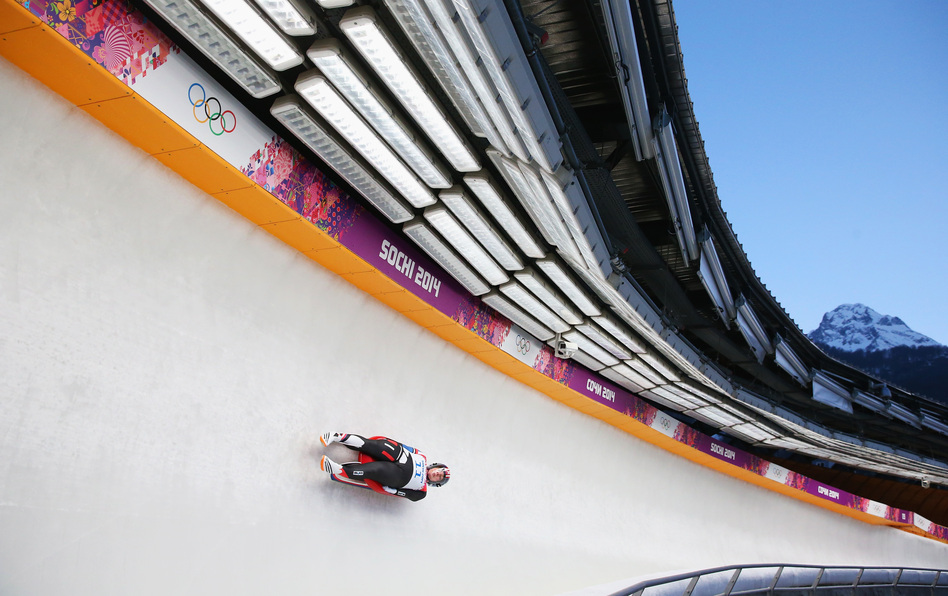 America's Erin Hamlin broke a 50-year drought Tuesday, winning the first singles luge medal for the U.S. at the Sochi 2014 Winter Olympics. (Julian Finney/Getty Images)