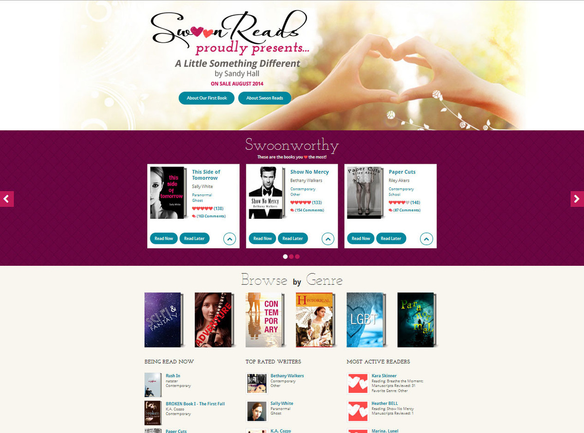 Swoon Reads The Next Romance Bestseller, Selected By You NPR