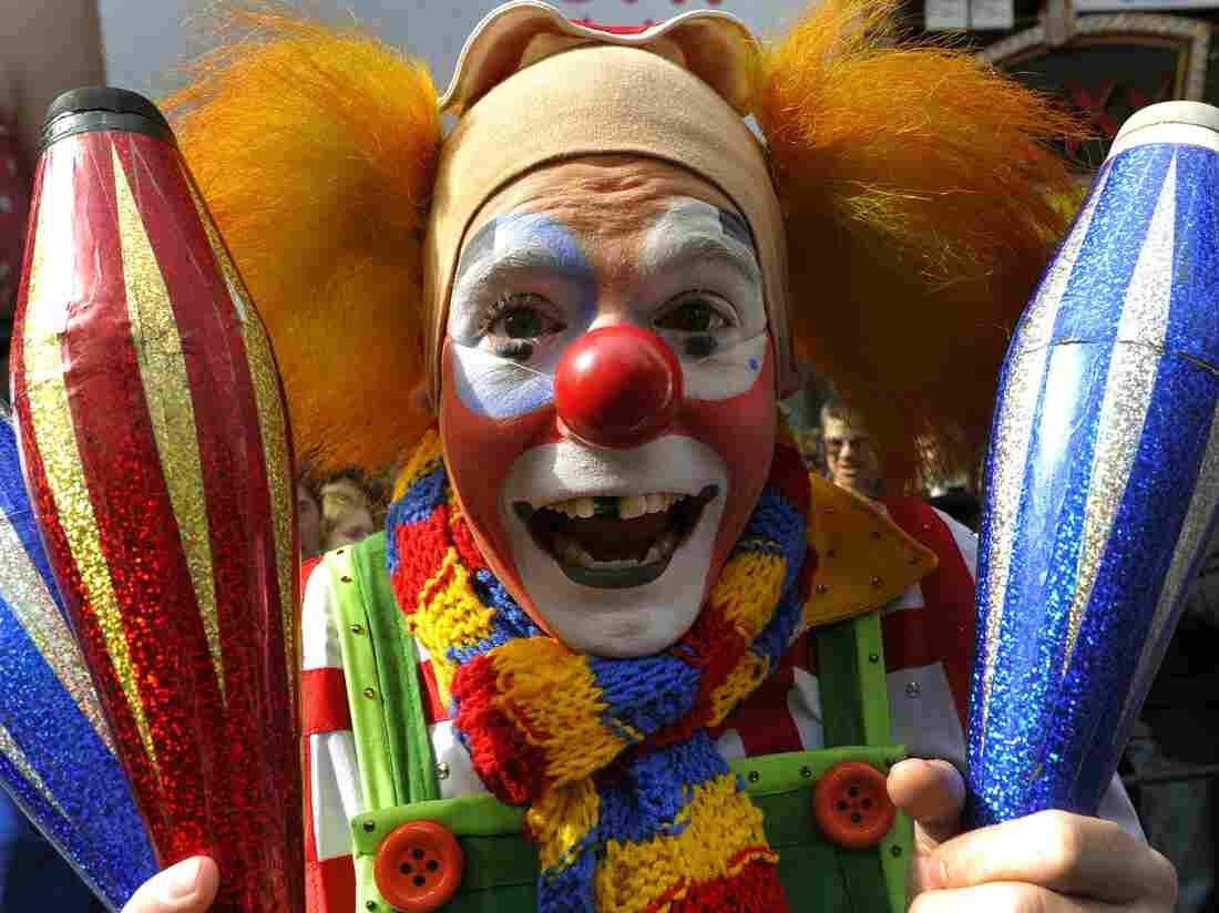 A Ringling Bros. and Barnum & Bailey clown.