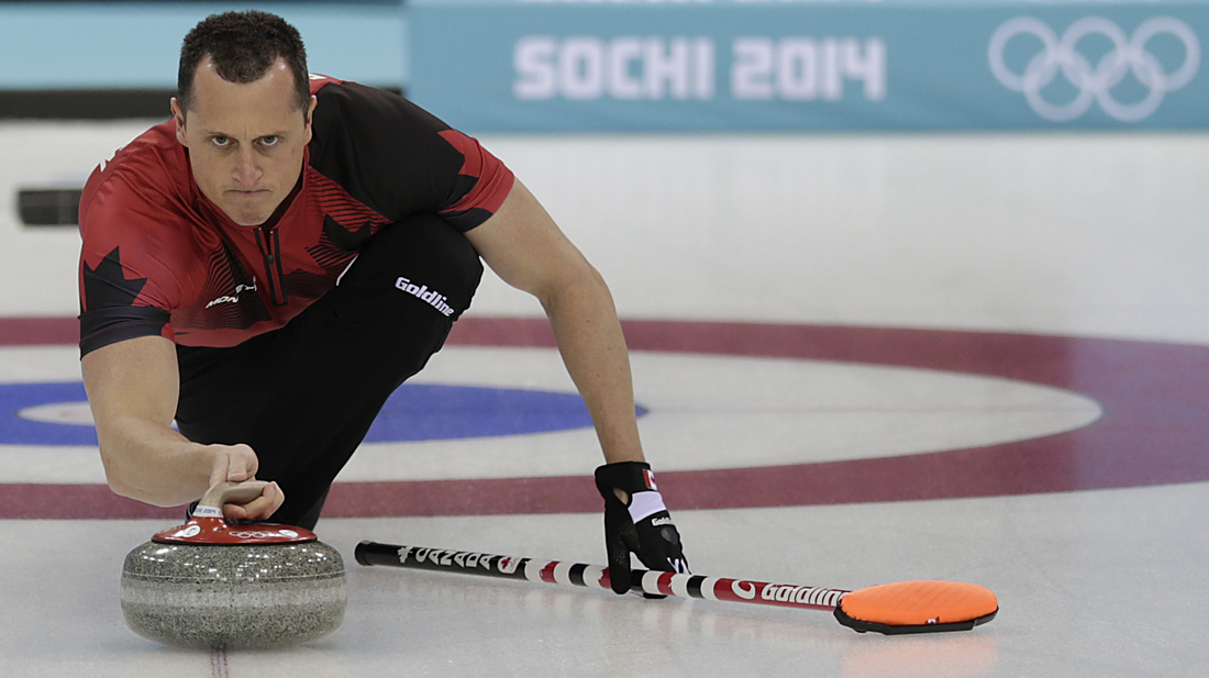 Canadian Athletes Pumped To Show The Fitter Side Of Curling The Edge