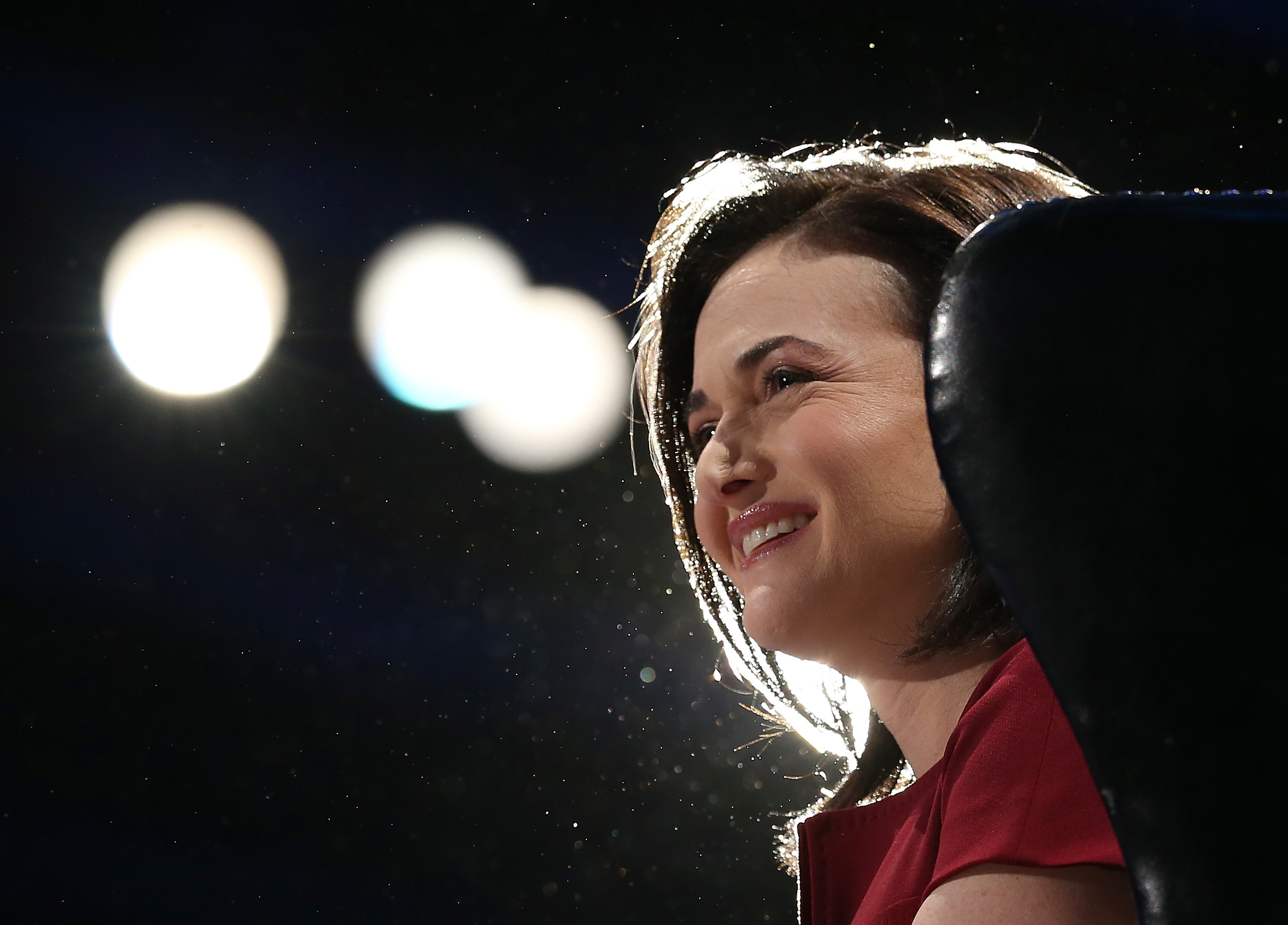 Facebook COO Sheryl Sandberg at the 2013 Dreamforce conference in San Francisco. (Getty Images)