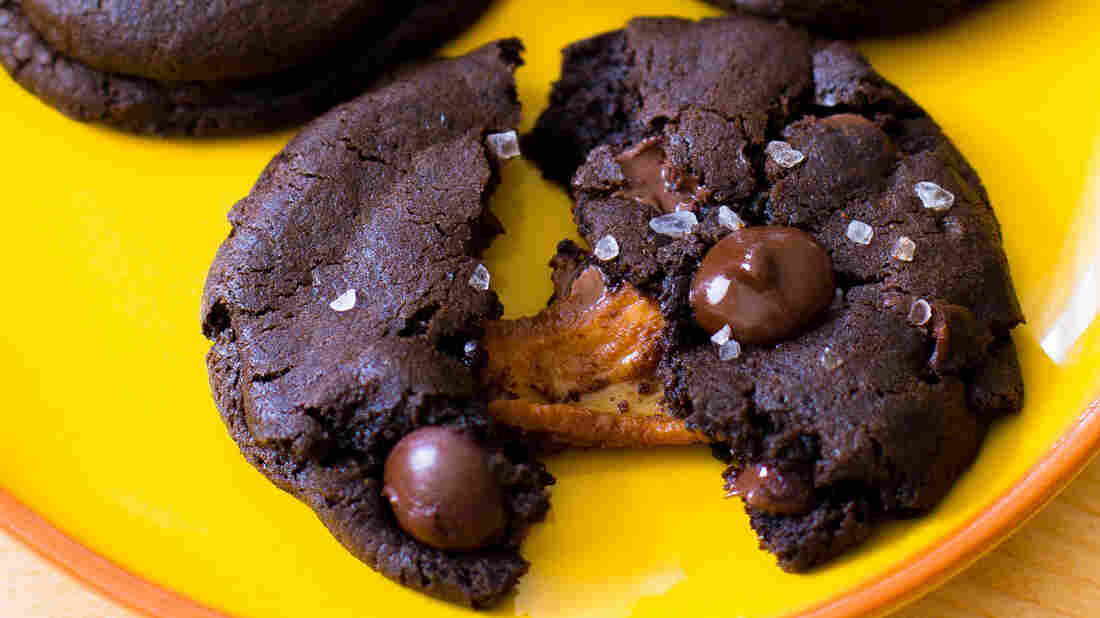 Sally McKenney's Salted Caramel Dark Chocolate Cookies