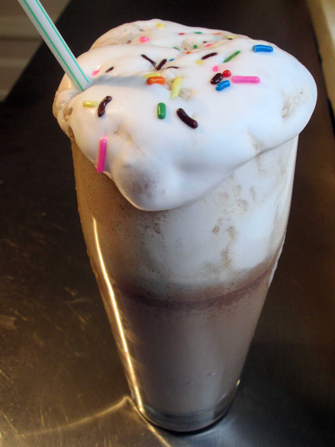 Chocolate Mint Milkshake