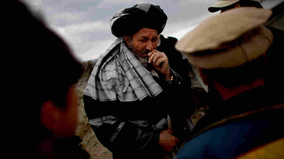 Mohammed Ibrahim is the camp elder at the Nasaji Bagrami camp.