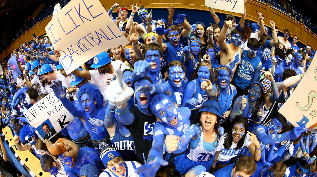 Fans at the game between North Carolina and Duke this month in Durham.