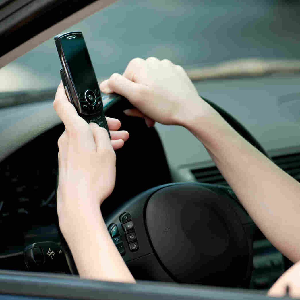 I'm not really texting. I'm checking my homework assignments.