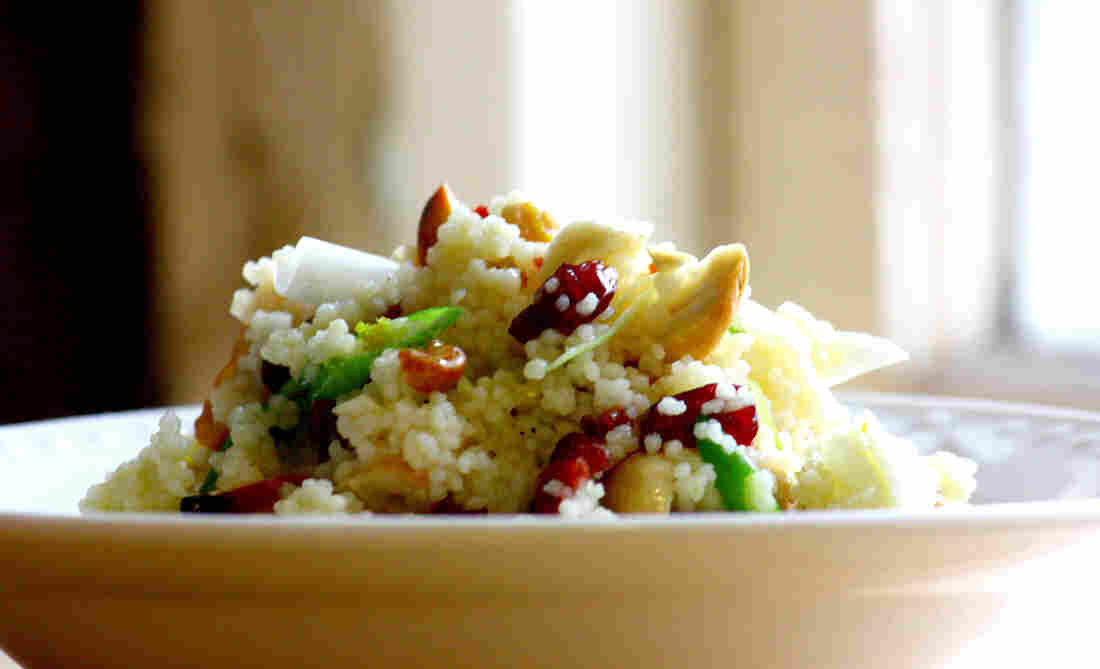 Couscous With Dried Cranberries, Cashews And Orange