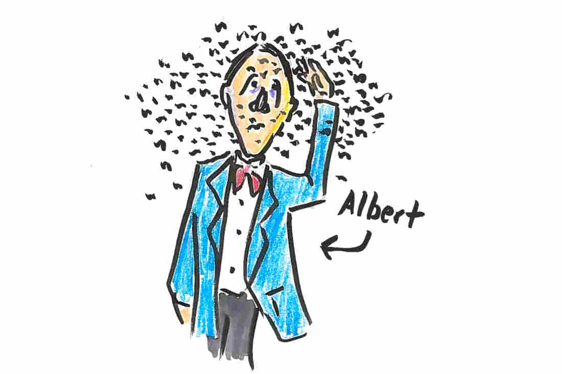 Dr. Albert Child described a huge swarm of locusts in the 19th century.