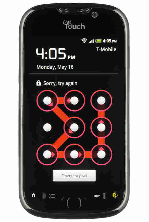 Android passcode.