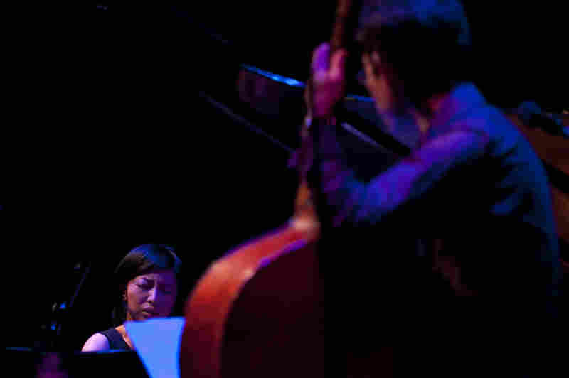 Chihiro Yamanaka performs at the Kennedy Center during the Mary Lou Williams Women in Jazz Festival.