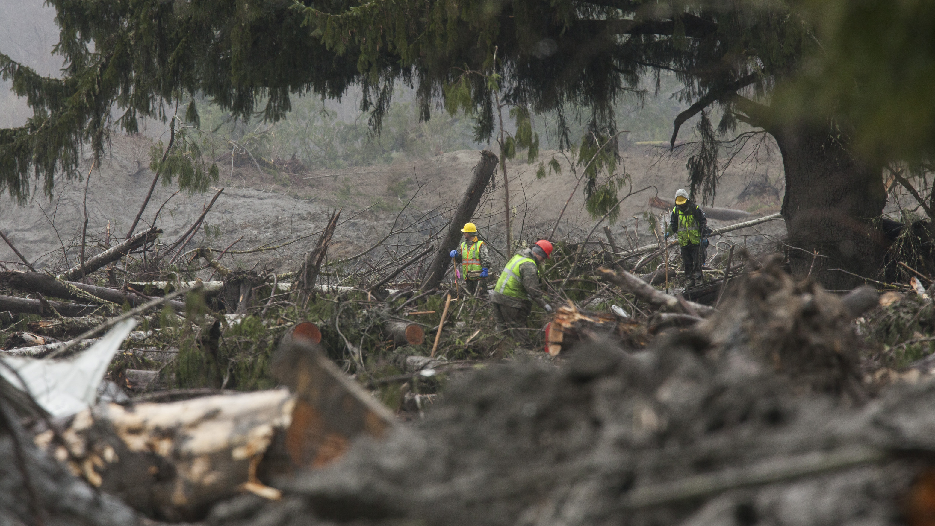 List of those missing in Washington mudslide shrinks by two-thirds