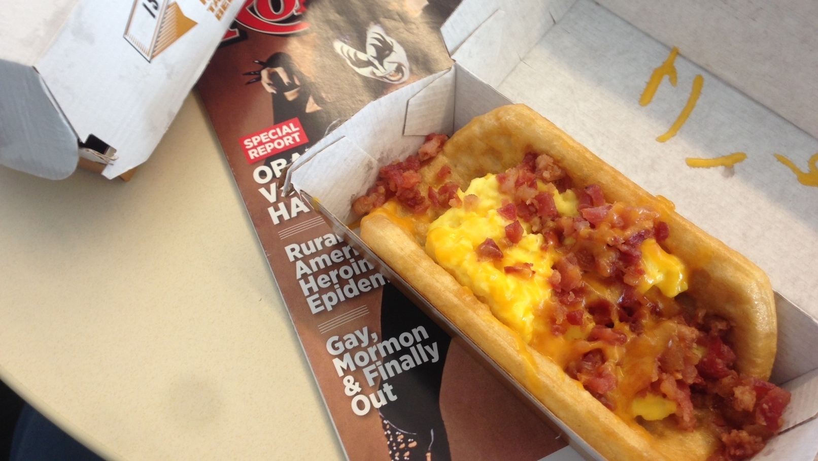 Sandwich Monday The Waffle Taco From Taco Bell The Salt NPR