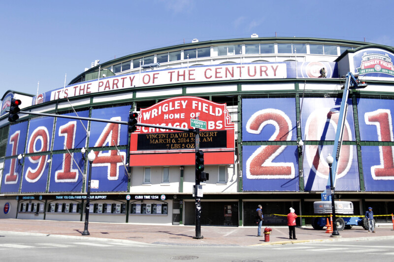 Chicago Celebrates A Century Of Baseball At Wrigley Field NPR