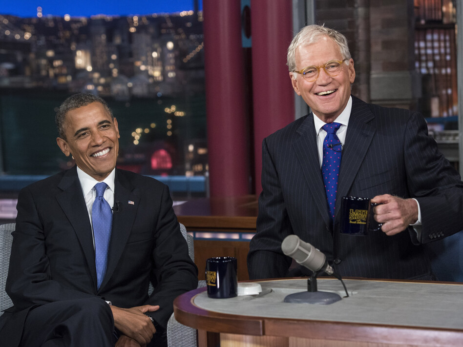 We might have diversity in the White House, but our late night show hosts are still predominantly white. (Brendan Smialowsky/AFP/Getty Images)