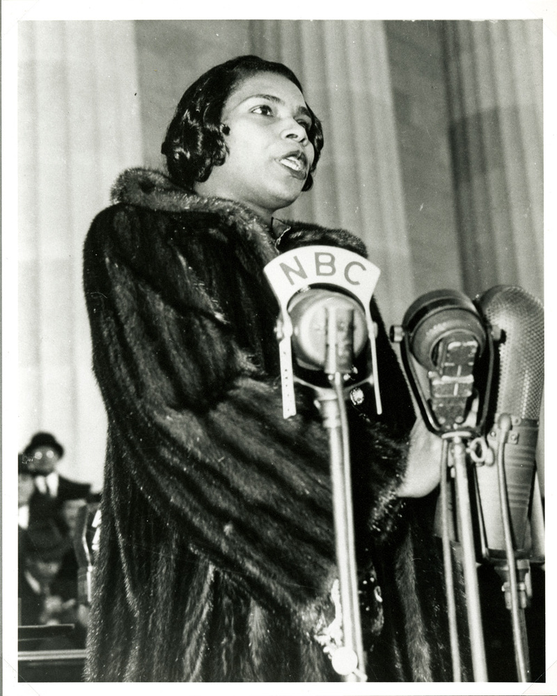 Anderson began the concert, which was broadcast by NBC radio, with "America," a deeply patriotic song. When she got to the third line of that well-known tune, she made a change: Instead of singing "of thee I sing" she sang "of thee we sing."