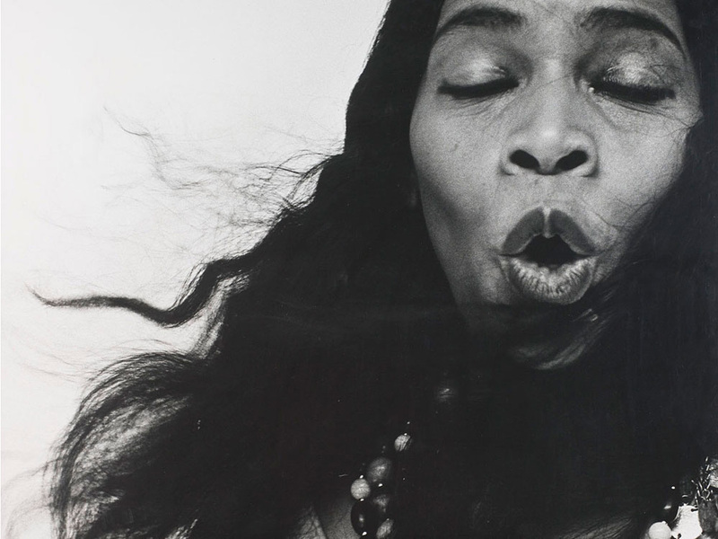 Marian Anderson would continue to make civil rights history. In January 1955, she broke the color barrier for vocal soloists at New York's Metropolitan Opera when Met manager Rudolf Bing hired her to sing in Verdi's Un ballo en maschera. Five months later Richard Avedon took this now iconic photograph of Anderson. (Courtesy of the National Museum of American History.)