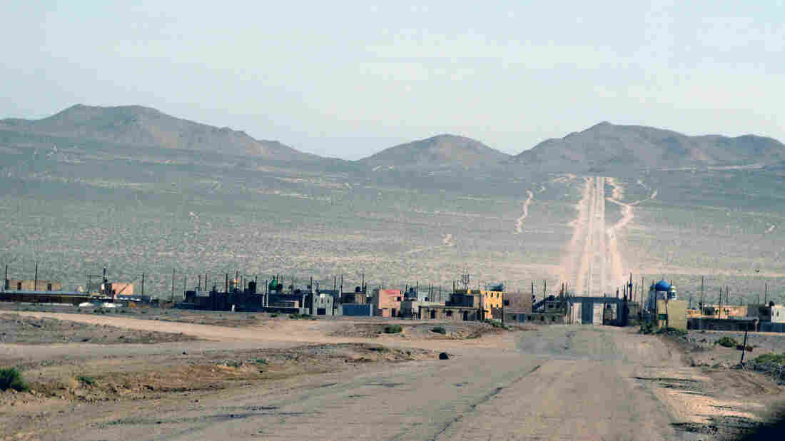 The mock villages at the National Training Center at Fort Irwin, Calif., are meant to simulate urban environments that soldiers might encounter in Afghanistan.