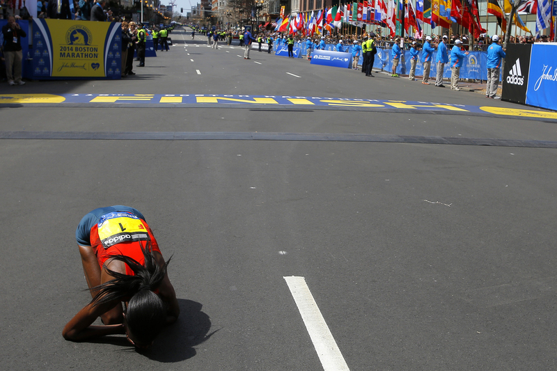 As It Happened: American Wins 118th Running Of The Boston Marathon ...