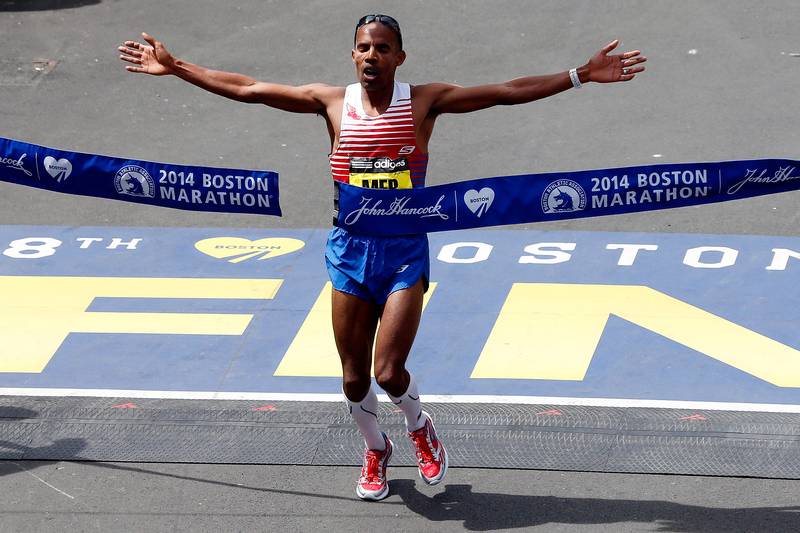 As It Happened American Wins 118th Running Of The Boston Marathon