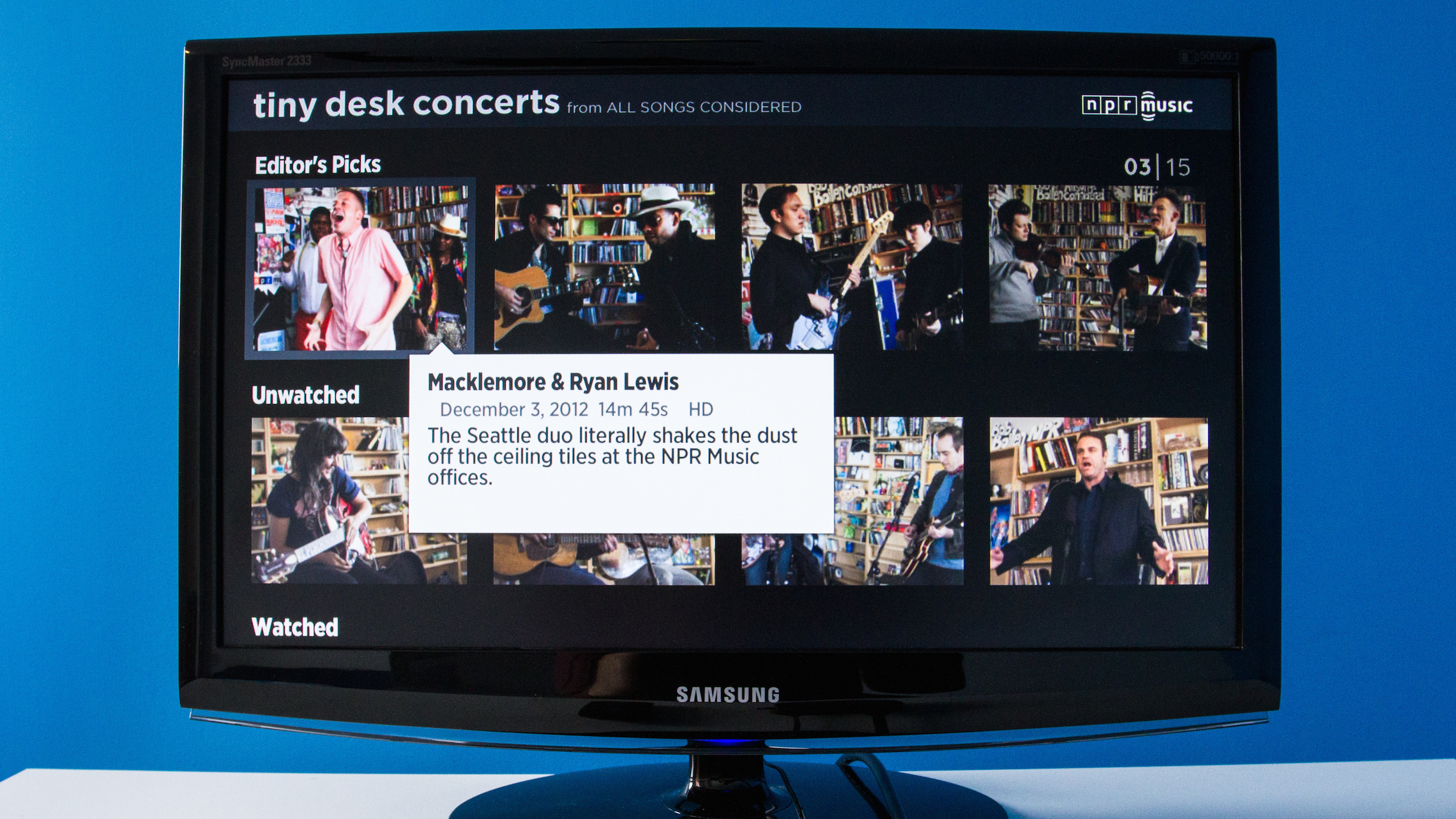 Five Tiny Desk Concerts You Have To Watch On Npr S New Roku