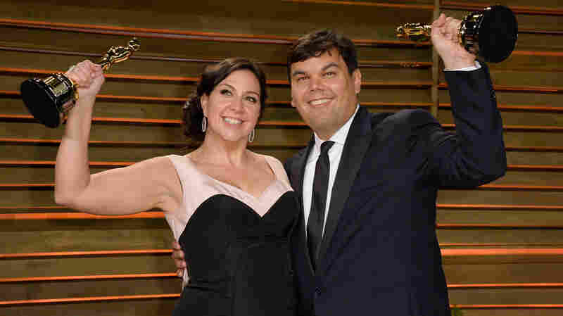Robert Lopez and Kristen Anderson-Lopez.