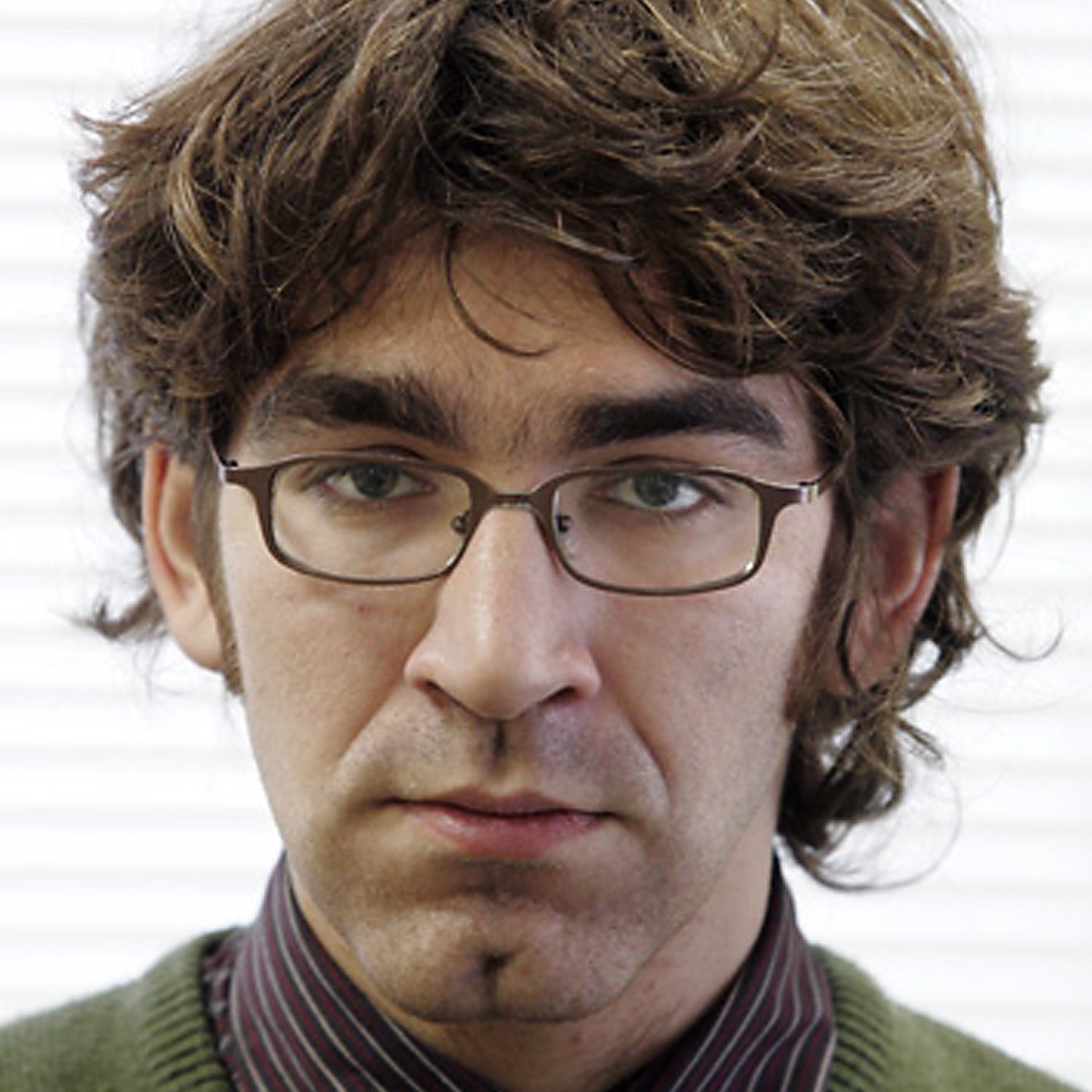 U.S. journalist Simon Ostrovsky in Moscow in 2004. He was reportedly released on Thursday after being held briefly by pro-Russian separatists in eastern Ukraine. (AFP/Getty Images)