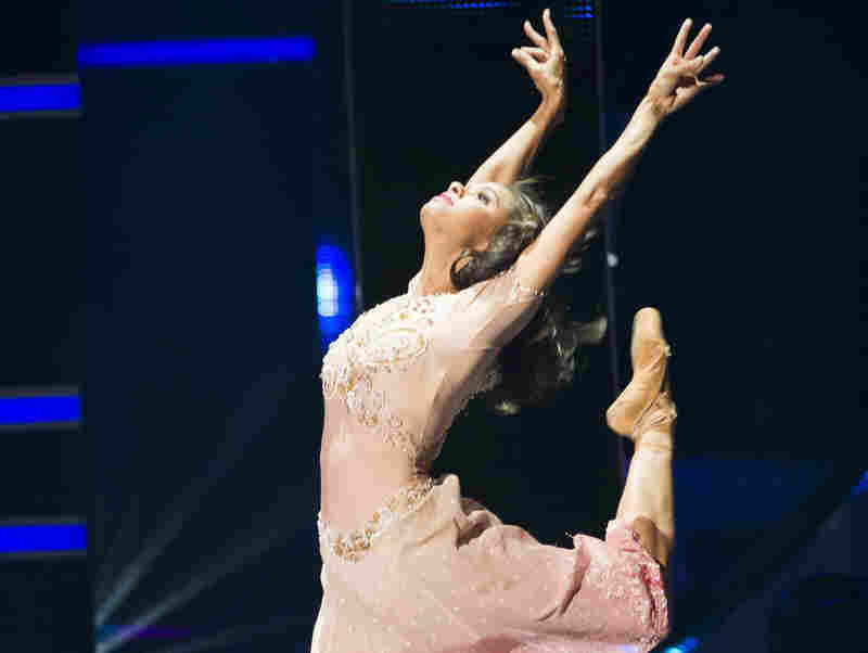 Misty Copeland dances at BET Networks' Black Girls Rock! on Oct. 26, 2013, in Newark, N.J.