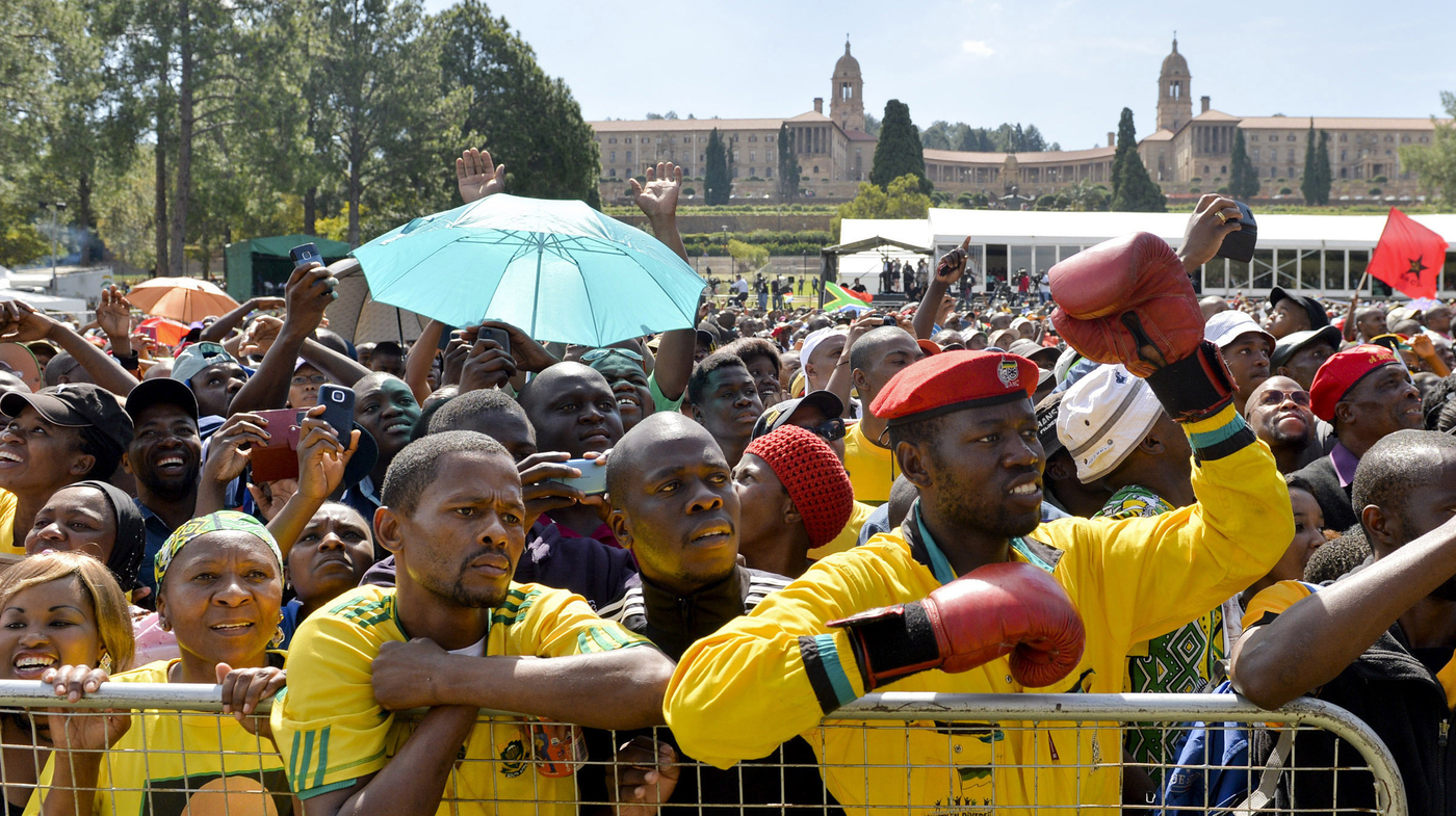 South Africa Celebrates 20 Years Of Democracy : The Two-Way : NPR
