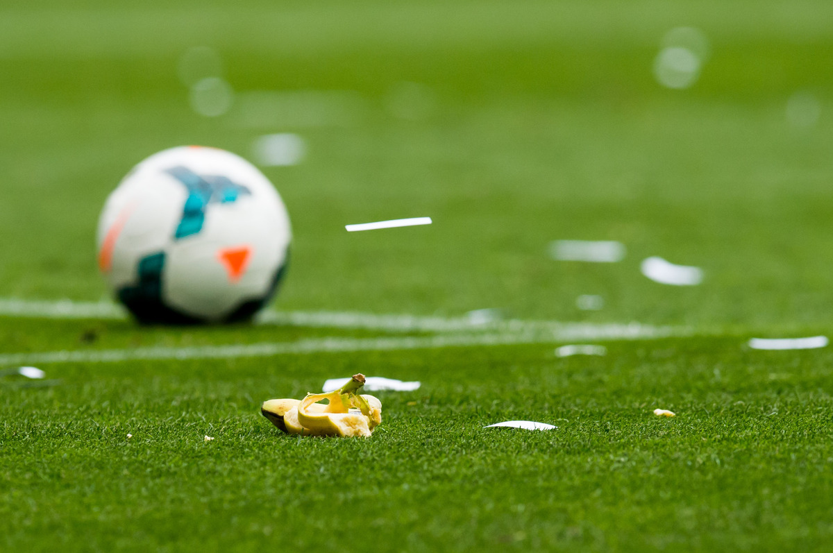 European Soccer Tackles Racism But Slips On A Banana Peel : Code Switch ...