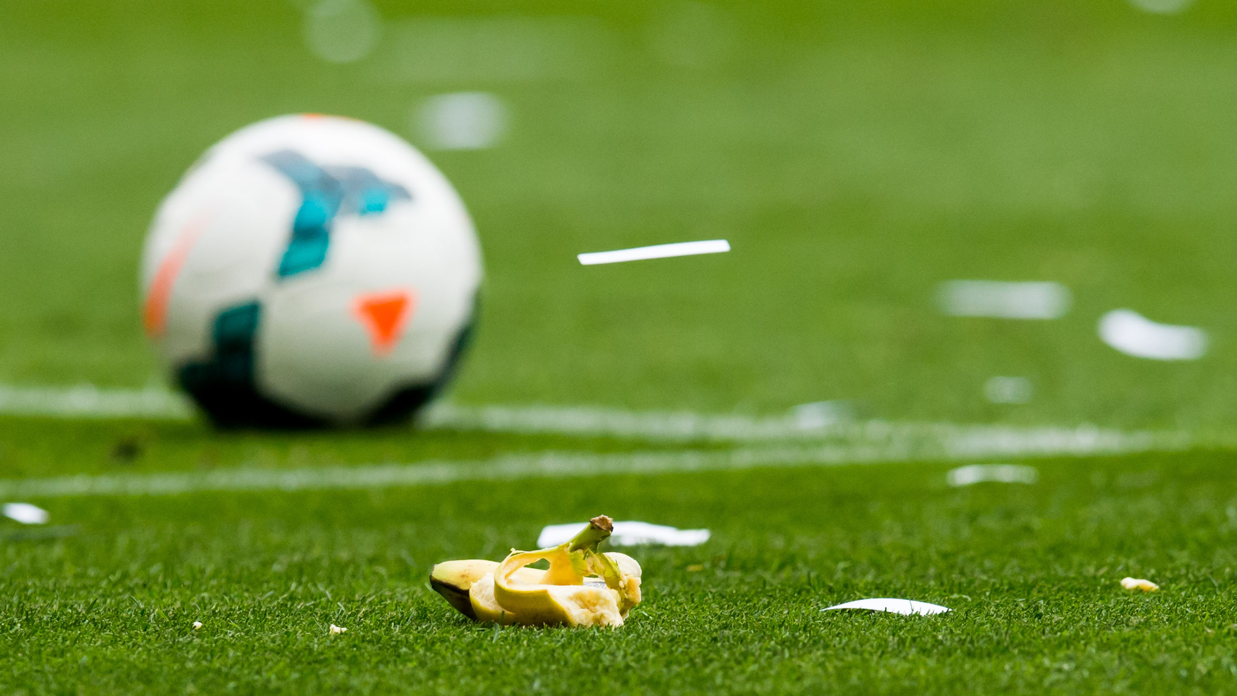 European Soccer Tackles Racism But Slips On A Banana Peel Code Switch NPR