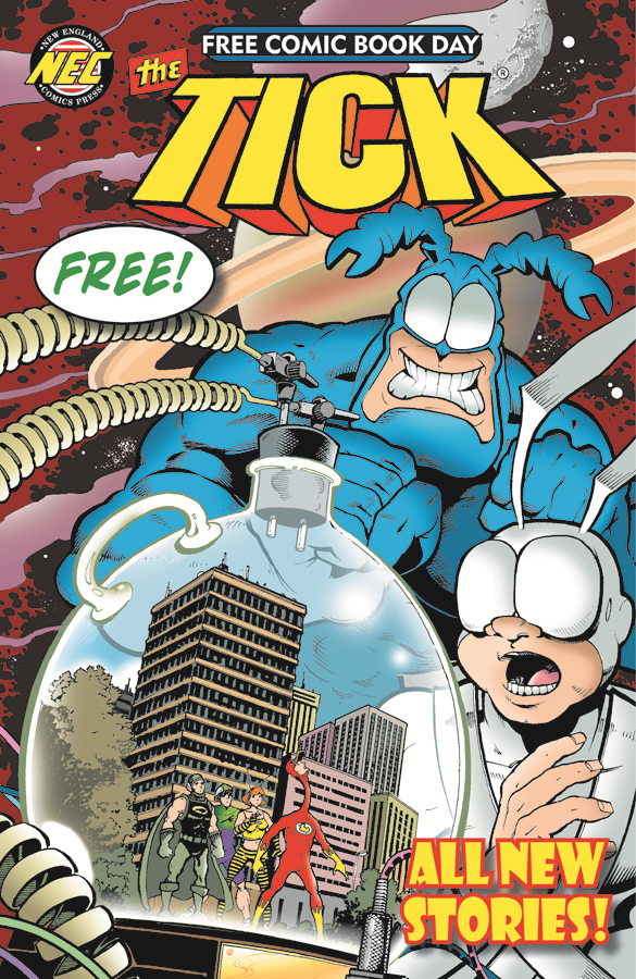 585px x 900px - Cyborgs, Simpsons And Ticks: All About Free Comic Book Day : NPR