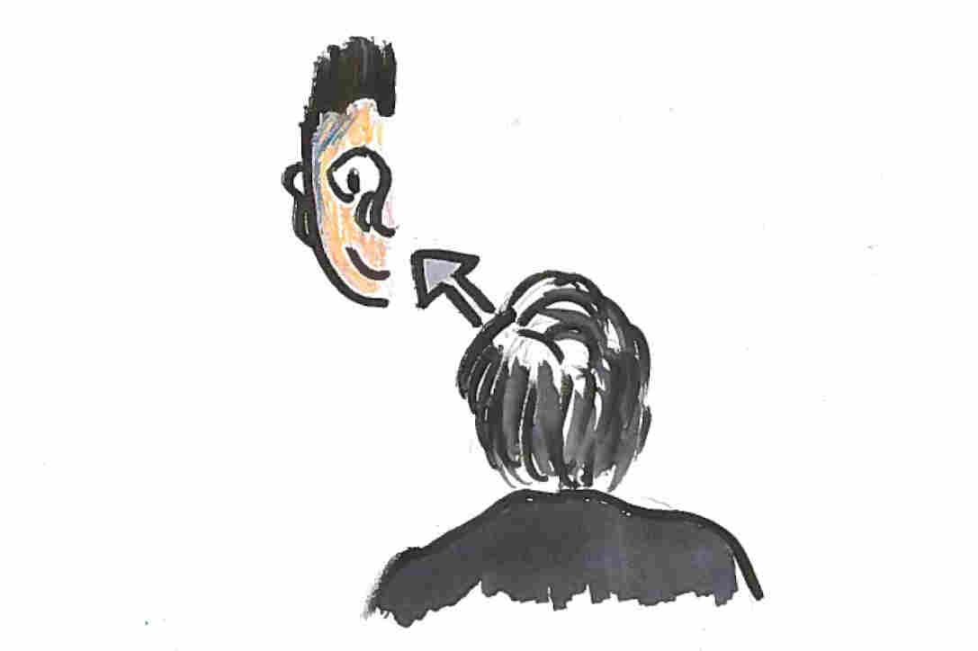 When you look at someone's face, your right brain pulls in information from the left of your visual field. Which means you will notice more about the left side of that person's face.