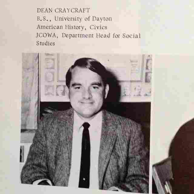 He is a civics teacher.