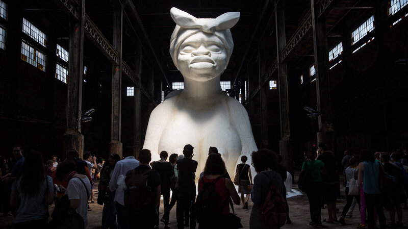 kara walker a subtlety or the marvelous sugar baby 2014
