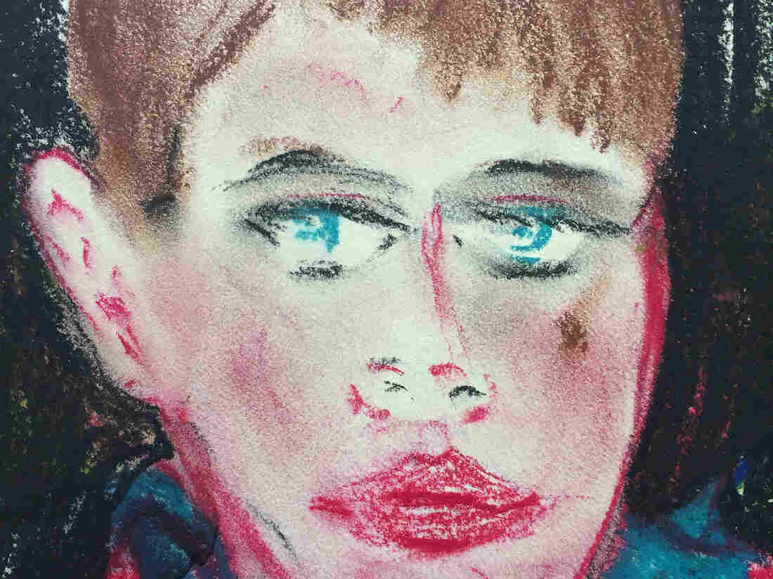 My dad's drawing of me when I was 9.