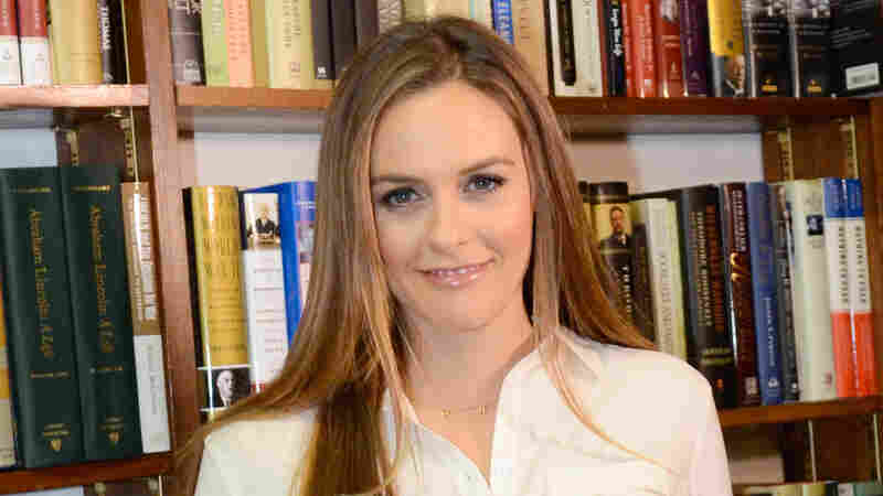 Actress Alicia Silverstone attends a book signing for her book The Kind Mama on April 15 in Huntington, N.Y.
