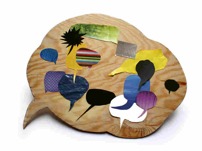Instead of actual comments, we will now require you to express your thoughts in the form of magazine cutouts on wood.