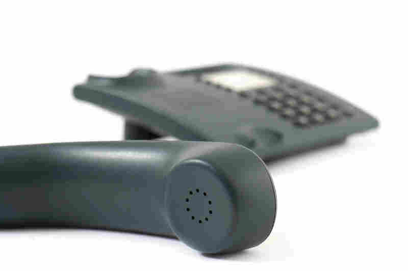An office phone