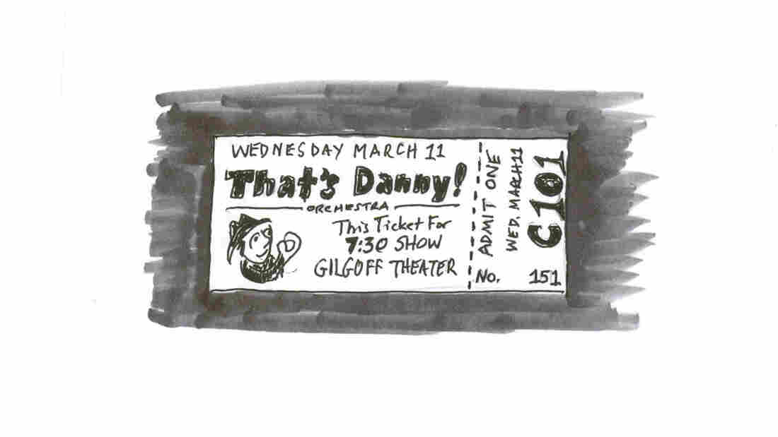 My theater ticket.