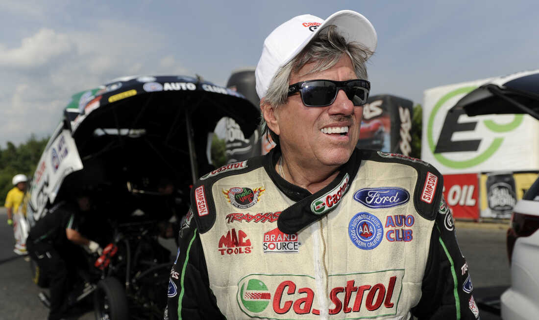 No Reason To Quit: Driver John Force Still Racing Full Throttle : NPR