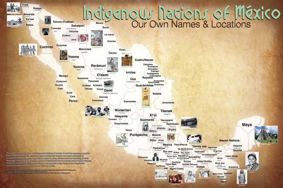 this map of mexico features both the original and commonly known names of some indigenous nations view the full map pdf courtesy of aaron calla hide this map of mexico features both the original and commonly known names of some indigenous nations view the full map pdf courtesy of aaron calla hide
