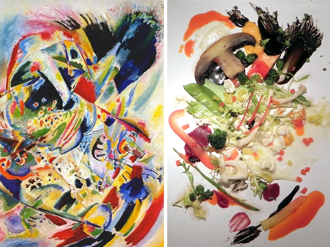 Kandinsky On A Plate ArtInspired Salad Just Tastes Better The Salt