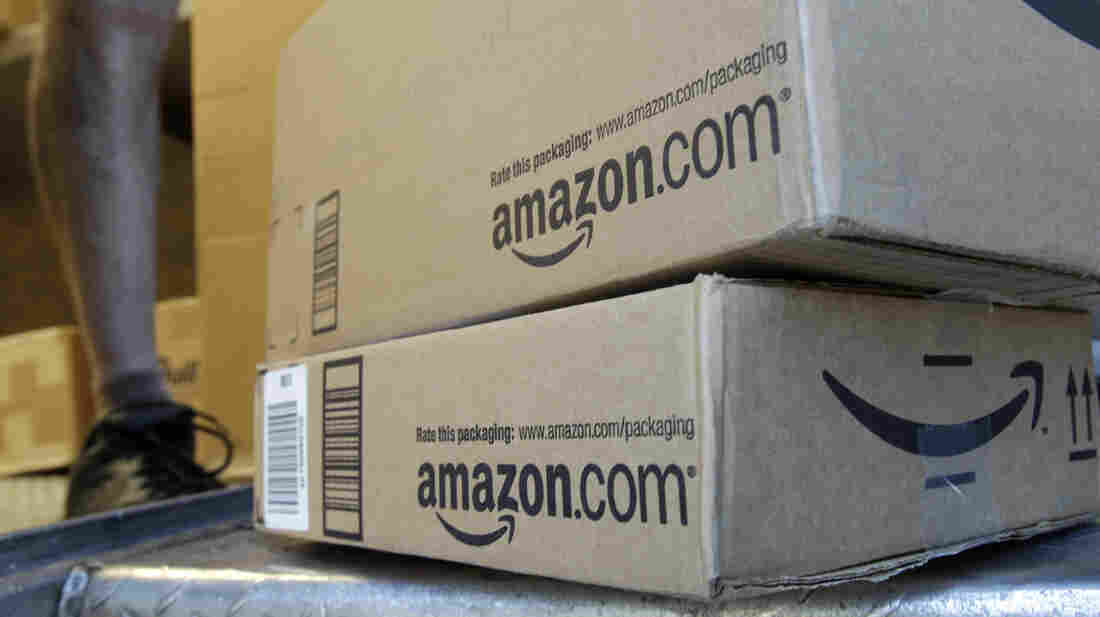 Amazon packages.